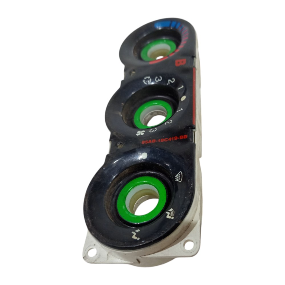 Moldura Comando Vent Ar Frio Quente Ford Escort 1997 A 2003 7