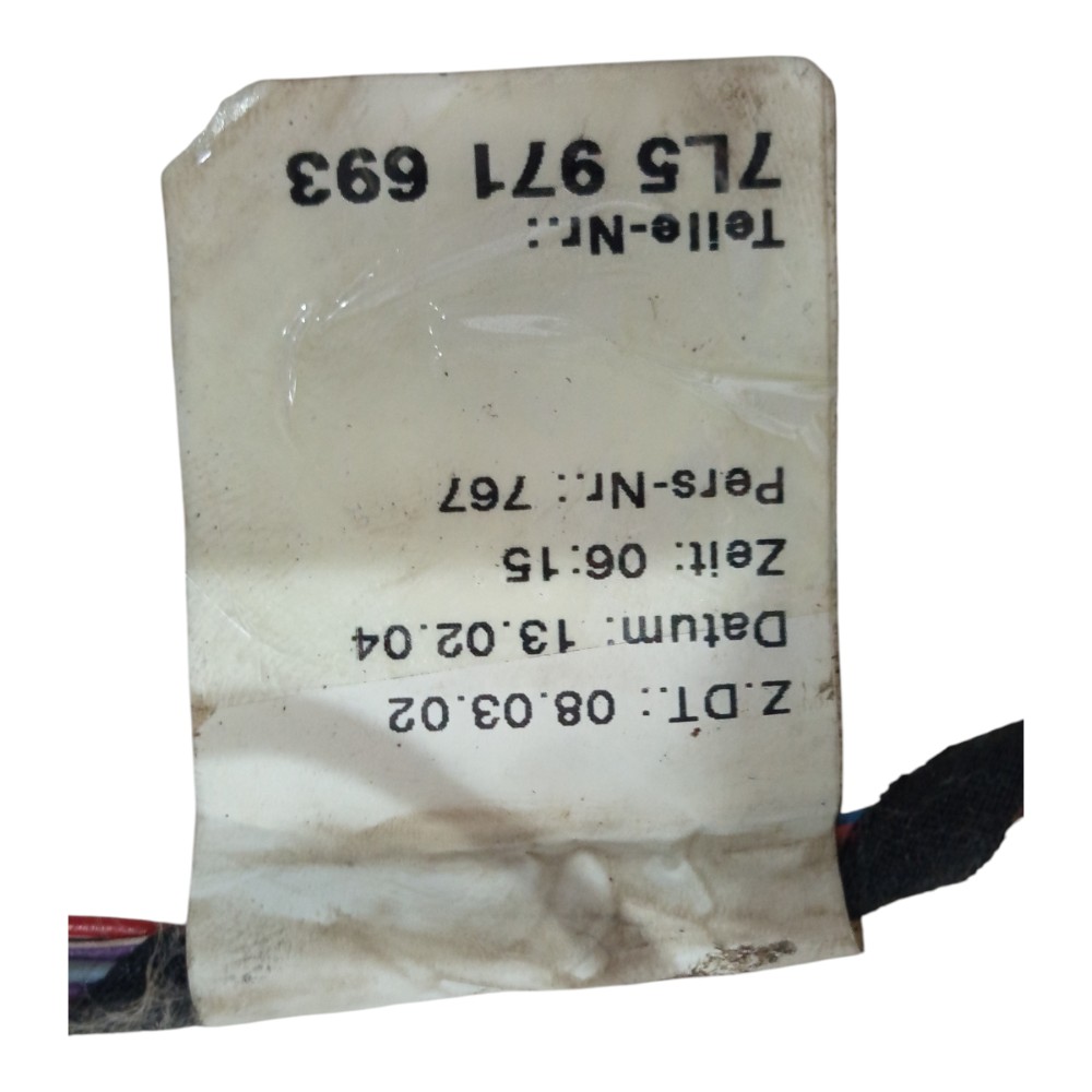 Chicote Porta Traseira Esquerda Porsche Cayenne 2004 A 2010 7
