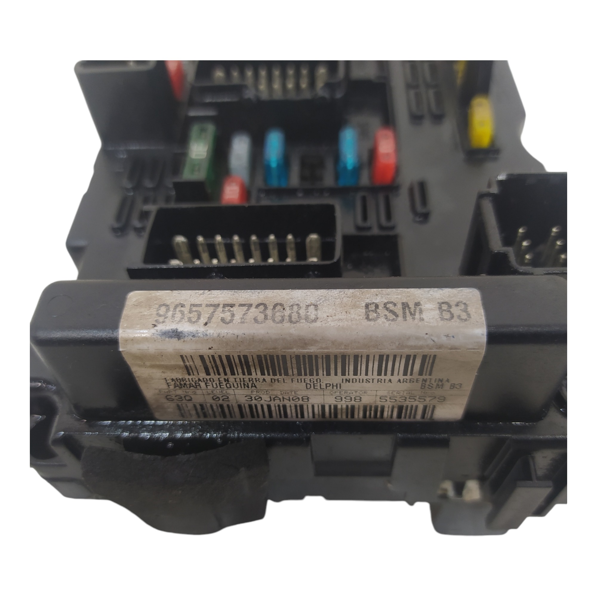 Caixa Fuziveis Citroen C3 2003  2004 2005 2006 2007 2008 7