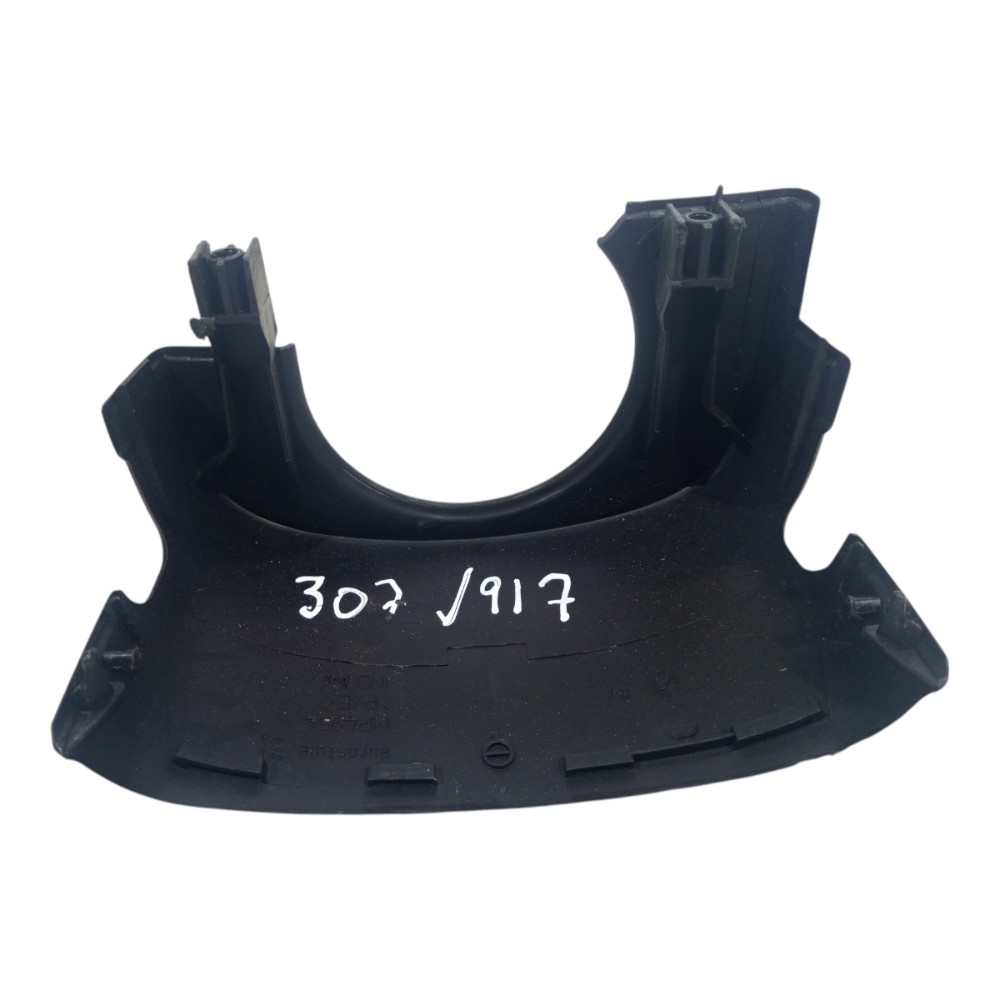 Moldura Superior Chave Seta Direção Peugeot 307 2005 A 2012 Preto 7