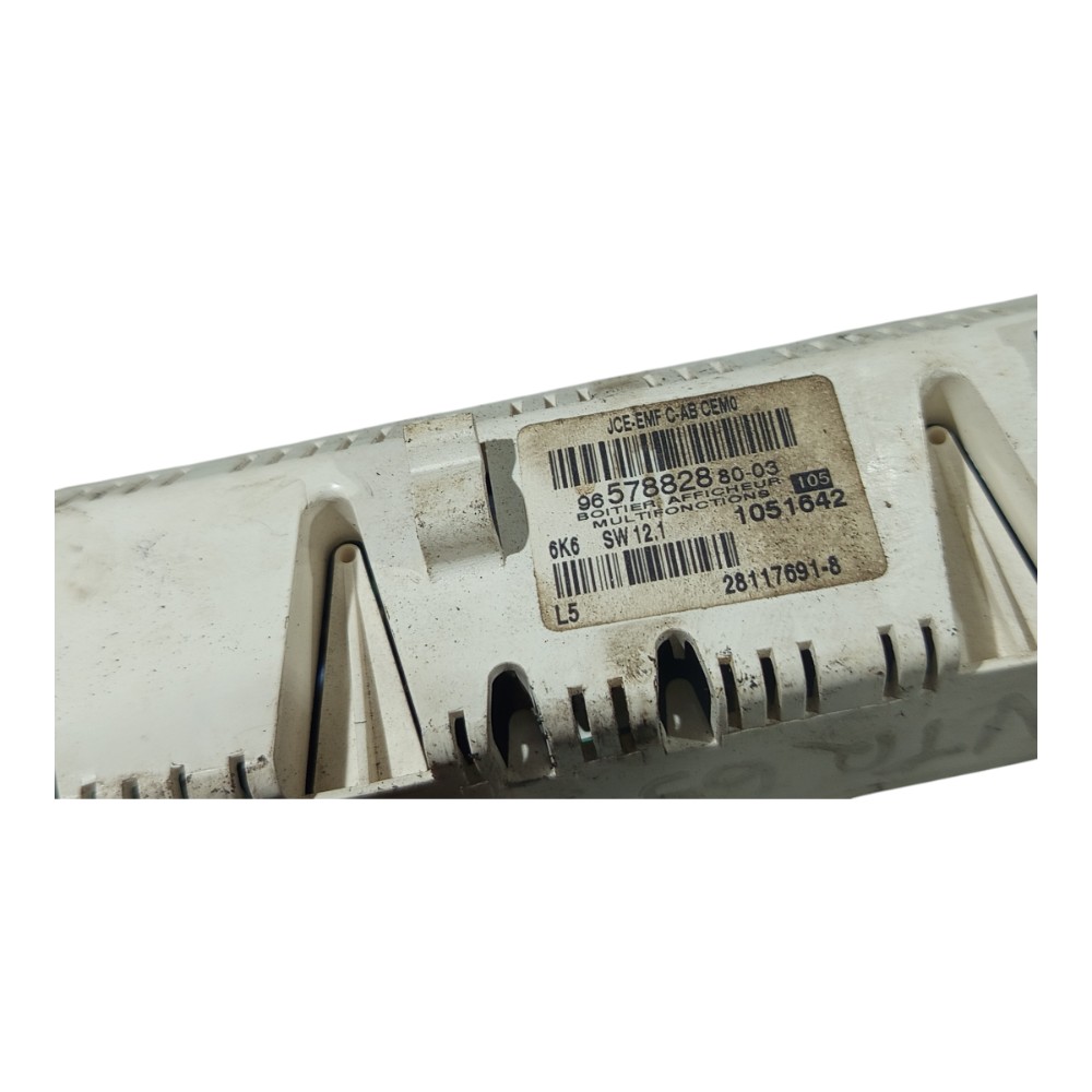 Computador Display Bordo Peugeot 307 2003 2004 2005 A 2012 7