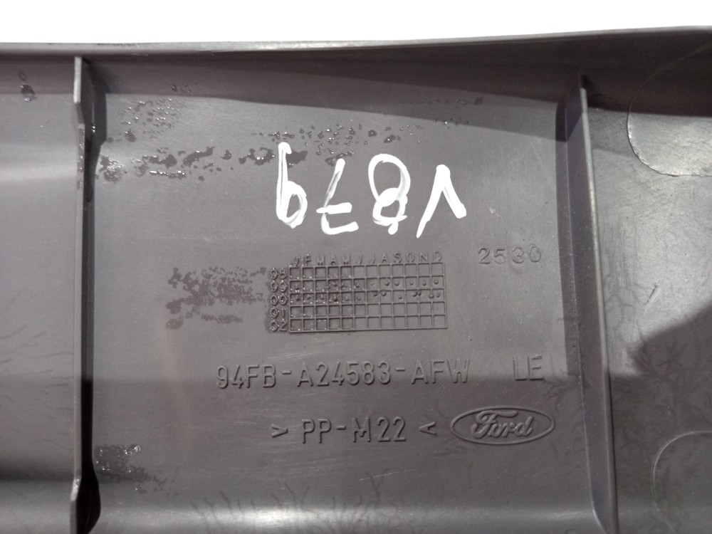 Acabamento Coluna Meio Lado Esquerdo Ford Fiesta 1998 A 2001 6