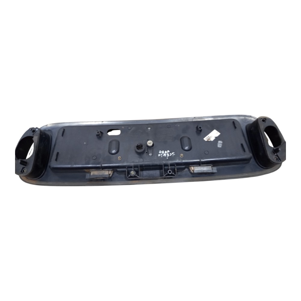 Suporte Placa Luz Matricula Renault Scenic 2000 2001 A 2010 Preto 6