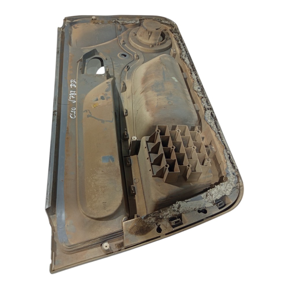 Forro Porta Dianteiro Direito Renault Clio 2002 2003 A 2012 Cinza 5