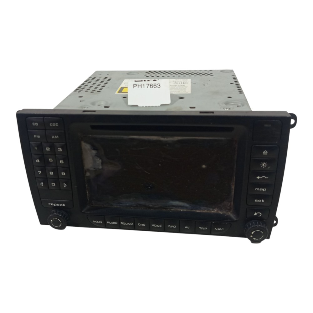 Central Multimídia Painel Porsche Cayenne 2002 A 2006 5