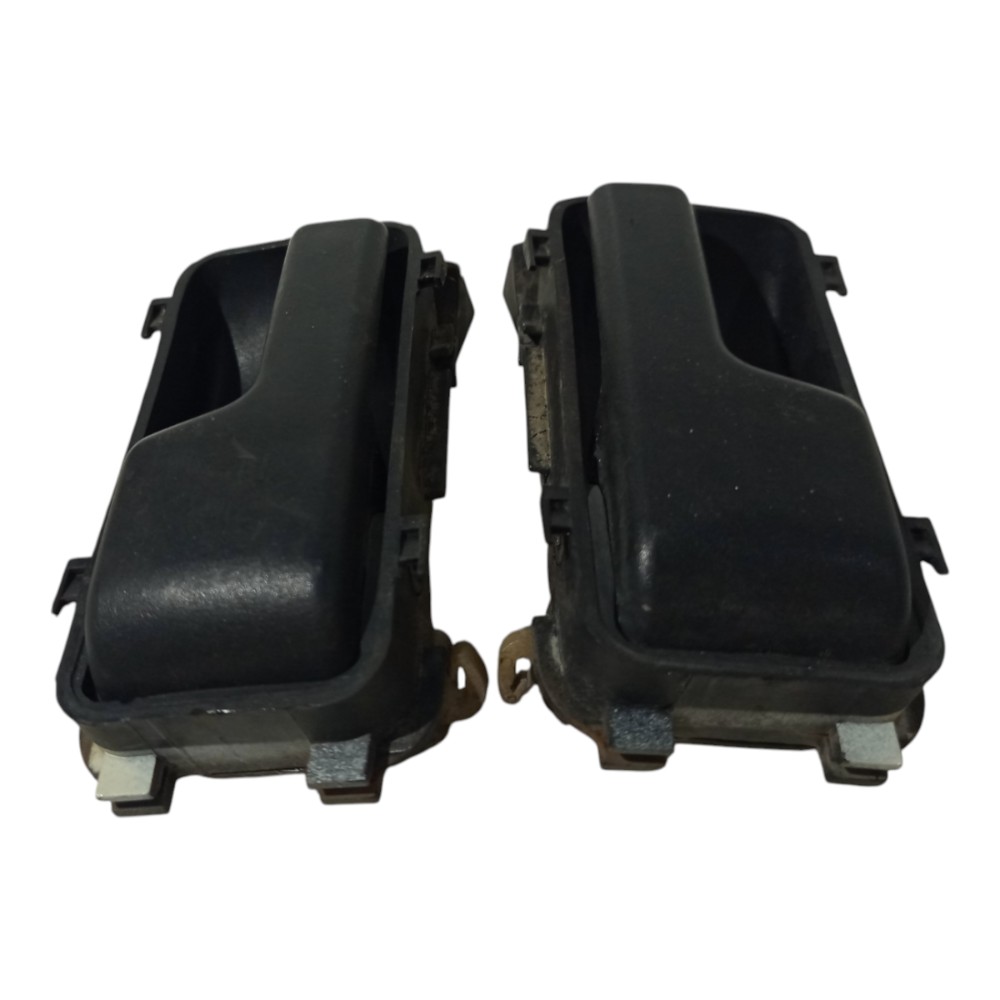 Par Maçaneta Interna Fiat Uno Premio Fiorino 1992 A 1998 Preto 2