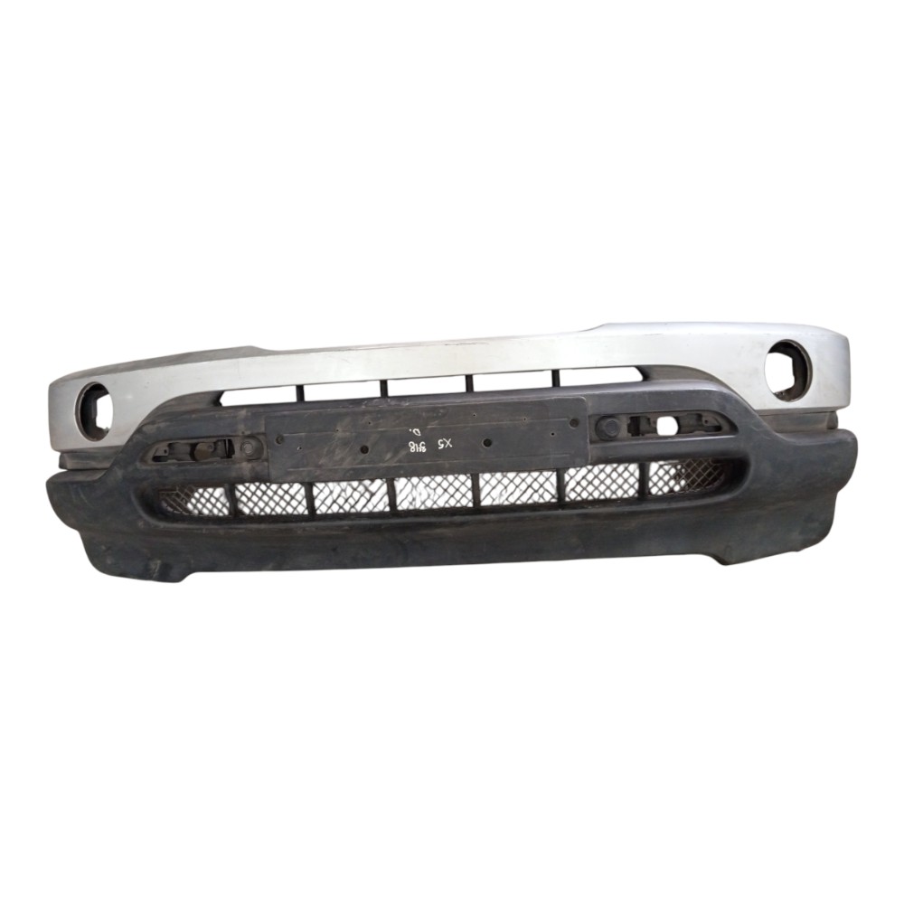 Parachoque Dianteiro Direit Prata Bmw X5 2000 A 2003 Avaria Prateado 1