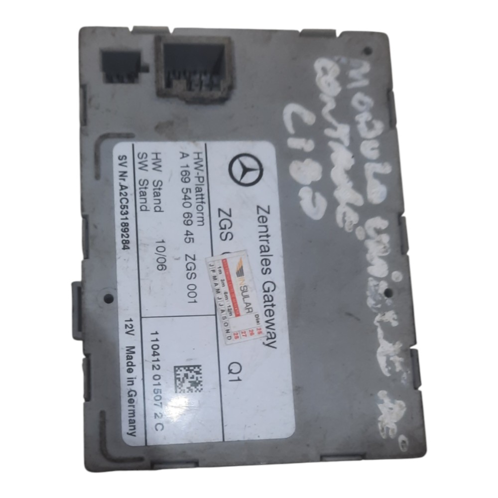 Módulo Eletrônico Gateway Mercedes E350 3.5 V6 2005 A 2008 4