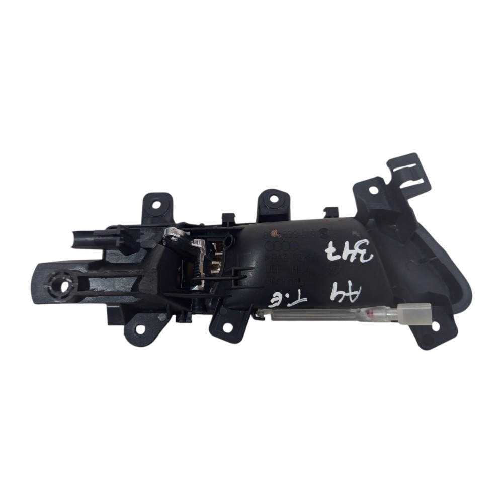Maçaneta Interna Traseira Audi A4 2010/2011 A 2015 Preto E Prata 5