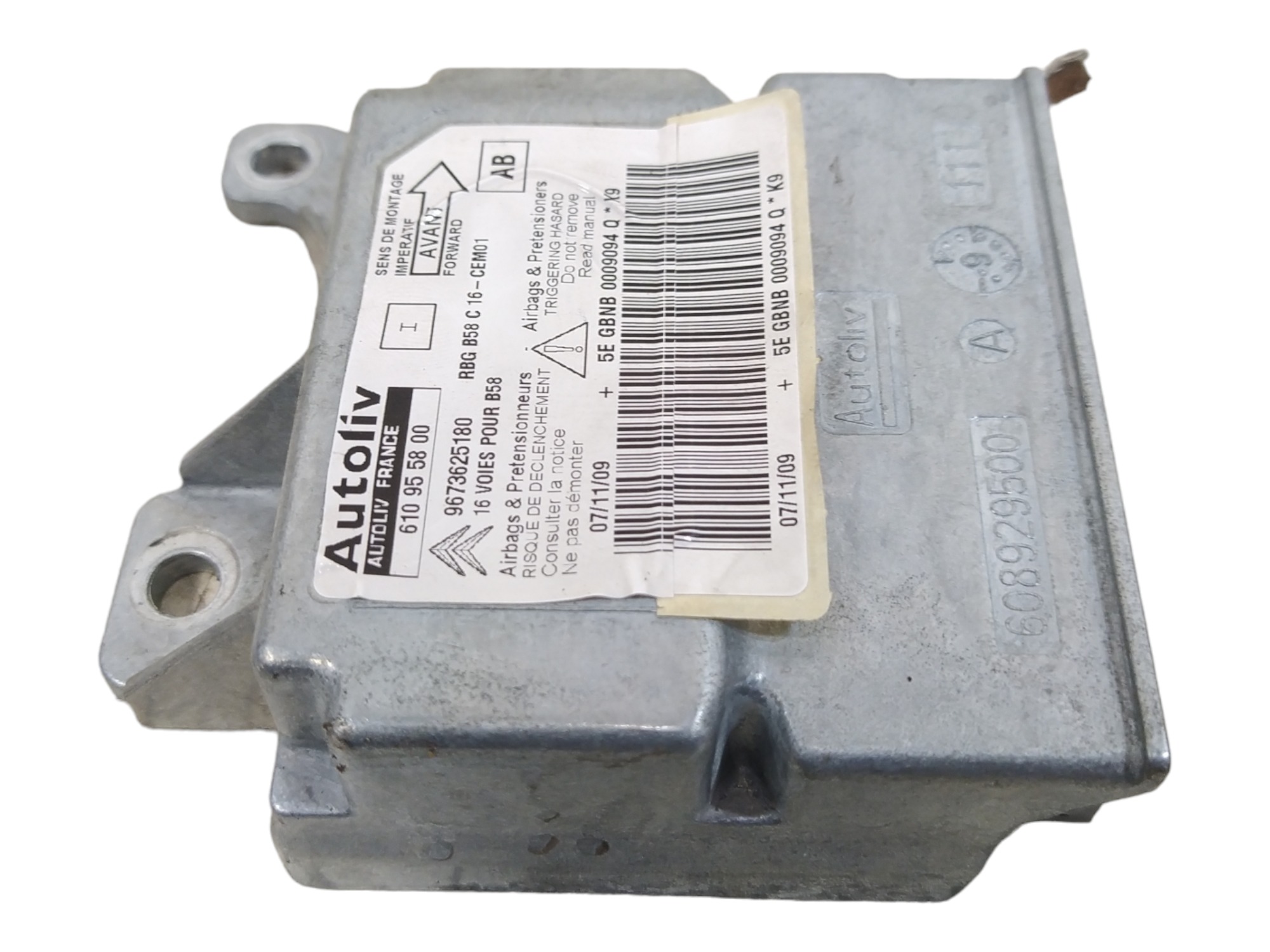Módulo Airbag c4 485 kd1 7