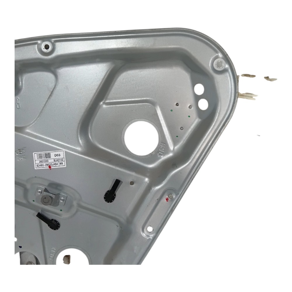 Maquina vidro traseiro direito Hyundai Santa fe 2007 A 2011 6