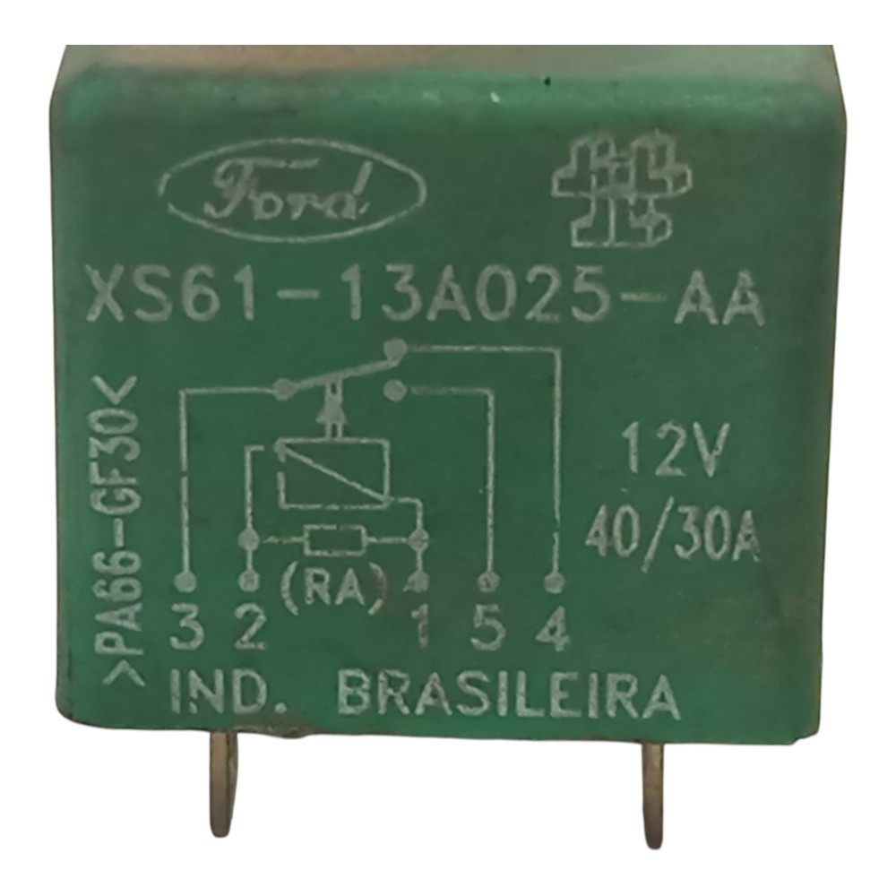 Relé Auxiliar Ford Ka Fiesta 1.0 8v 1995 1996 1997 A 2007 12 7