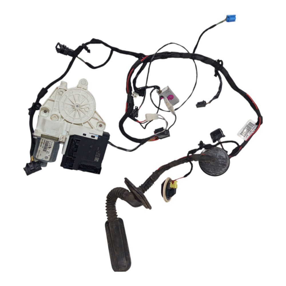 Motor Máquina Vidro Chicote Dianteiro Direito Jetta 13 A 14 6