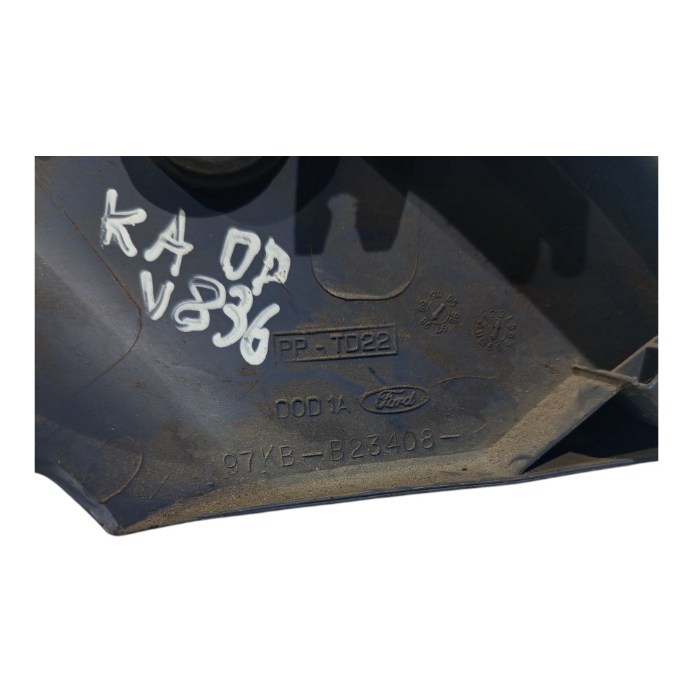 Moldura Interna Retrovisor Direito Ford Ka 1997 1998 A 2005 Cinza 4