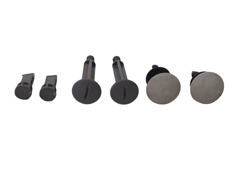 Kit Presilha Fix Acabamento Traseiro Ford Fiesta 1999 A 2002 2