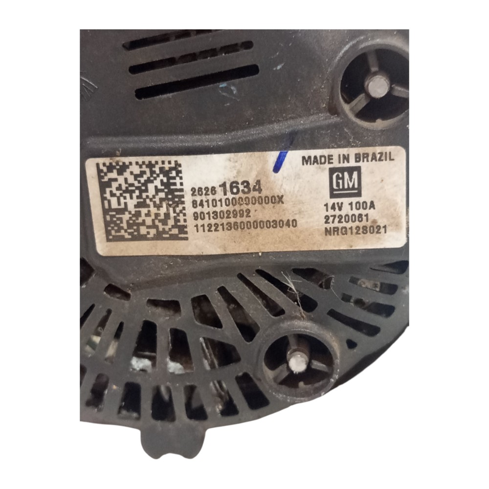 Alternador Ônix Tracker 1.0 Turbo 2020 A 2024 26261634 6