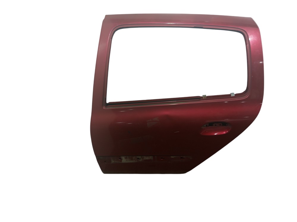 Porta Traseira Esquerda Renault Clio 2000 A 2001 Usado  Traseira Esquerdo Vermelha 2