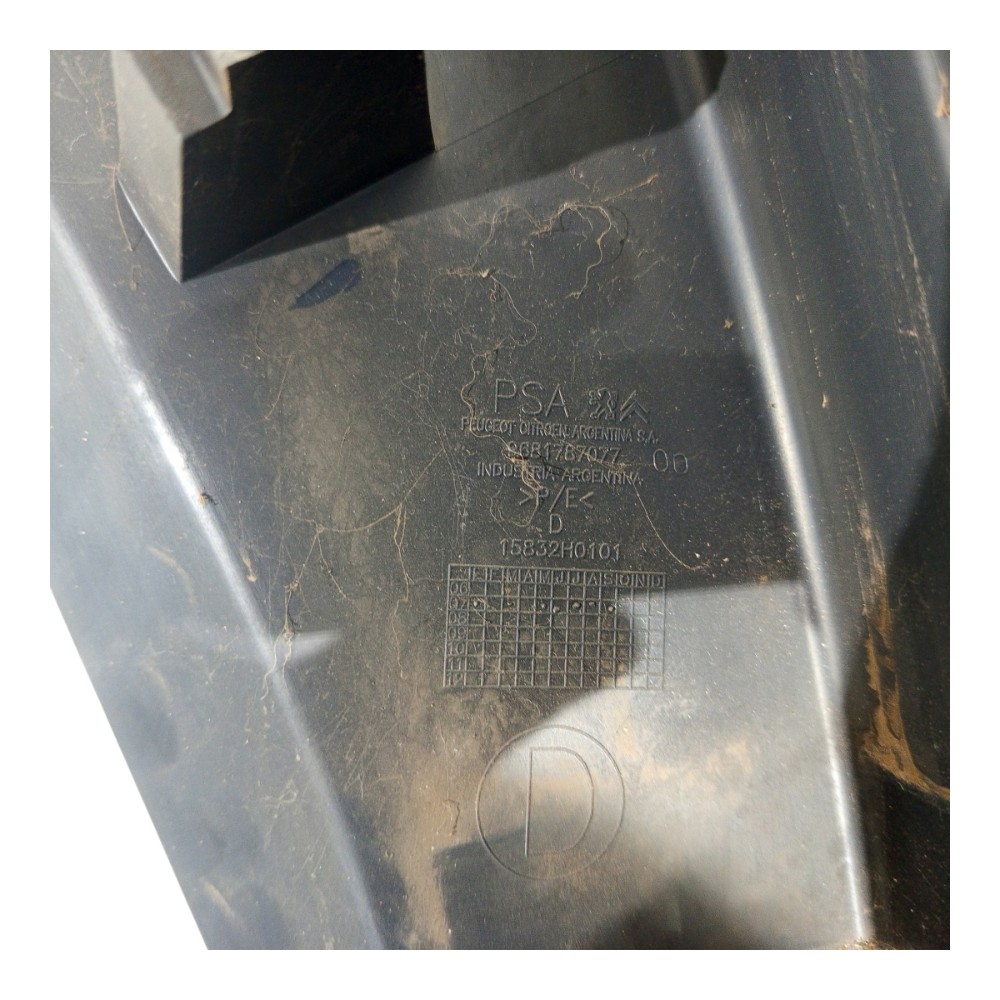 Soleira Traseira Direita Citroen C4 Pallas 2007 2008 A 2013 Preto 7