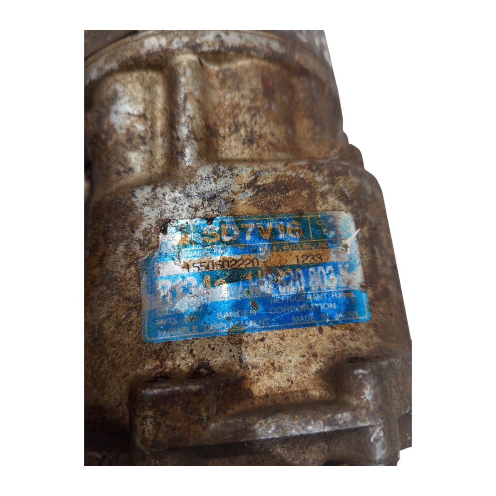 Compressor Ar Cond Vw Golf 1.6 8v 06 A 10 Pra Retirar Peças 7