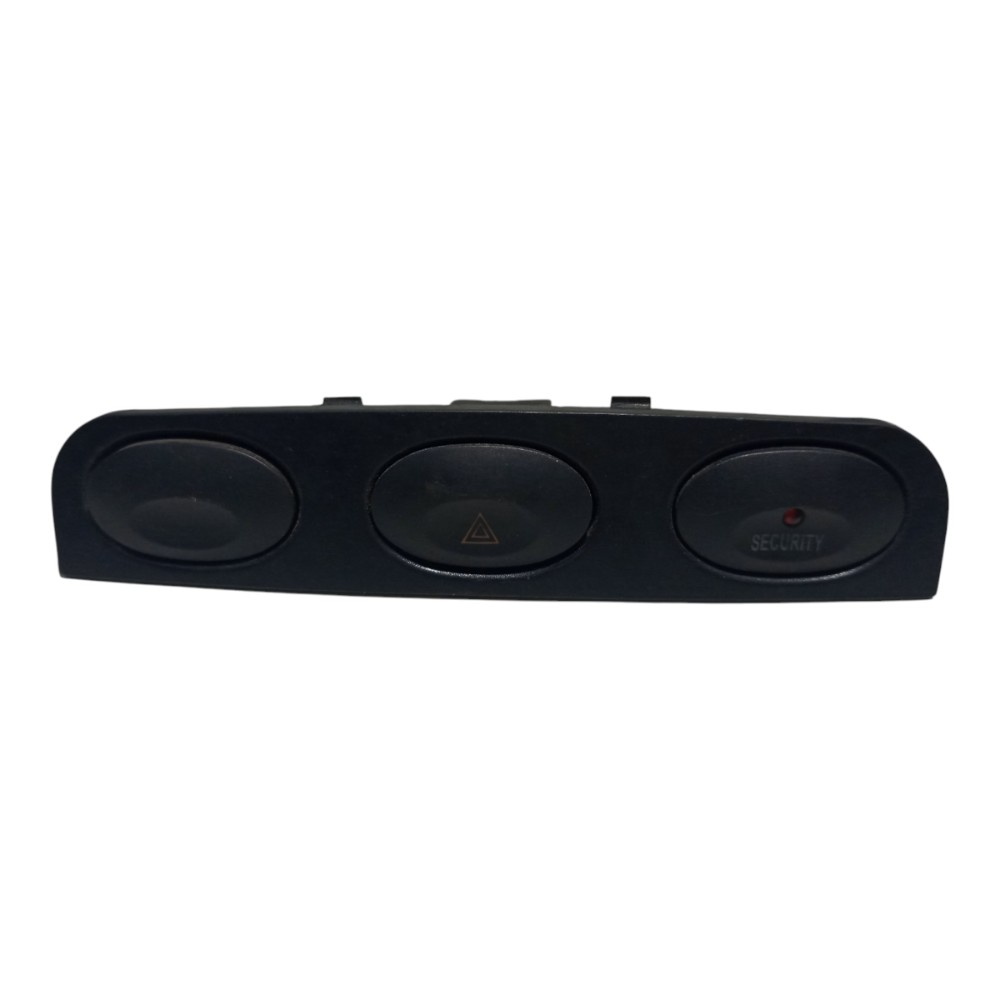 Comando Botão Pisca Alerta Luz Security Chery Qq 2011 A 2015 Preto 1
