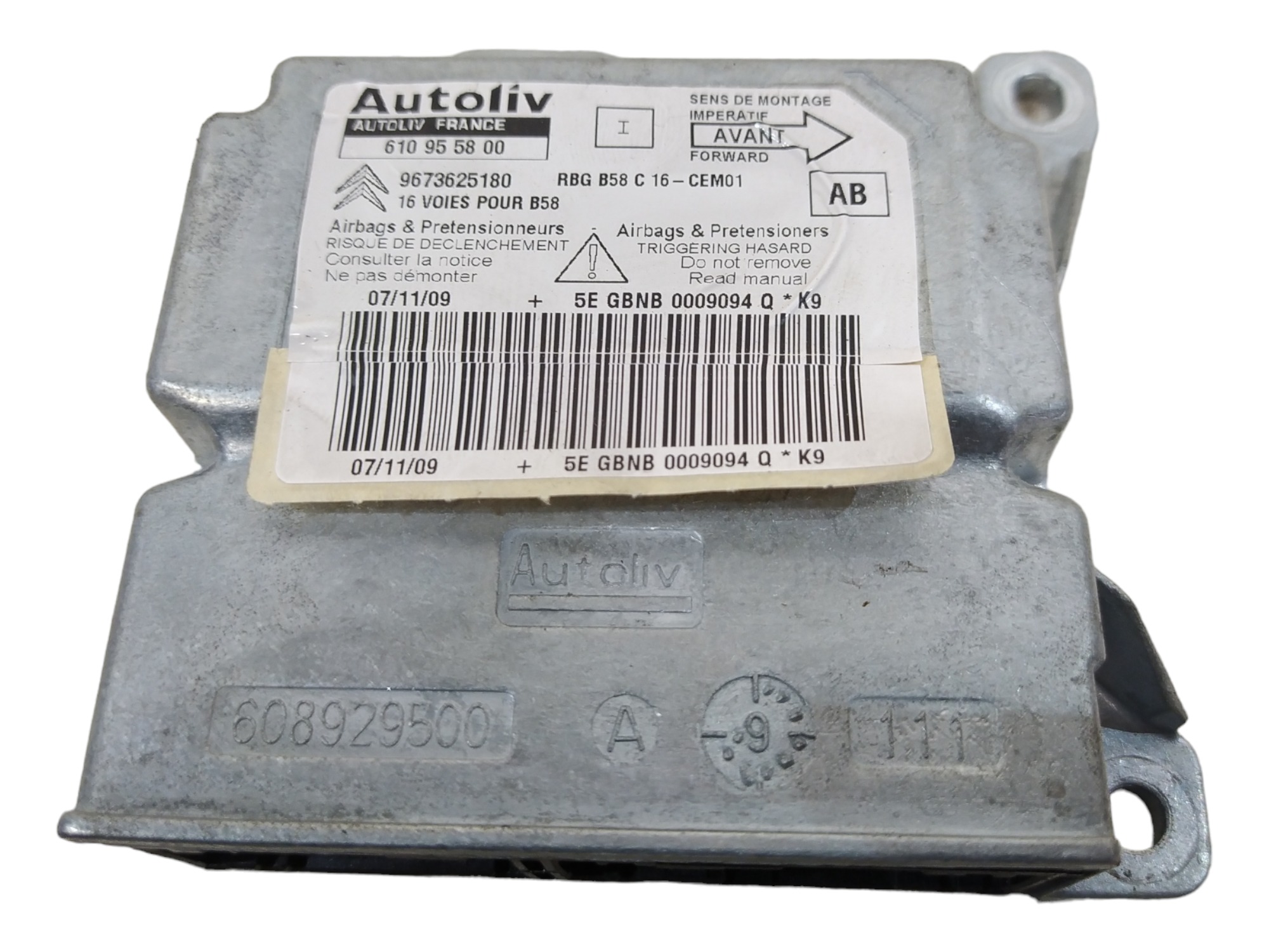 Módulo Airbag c4 485 kd1 8