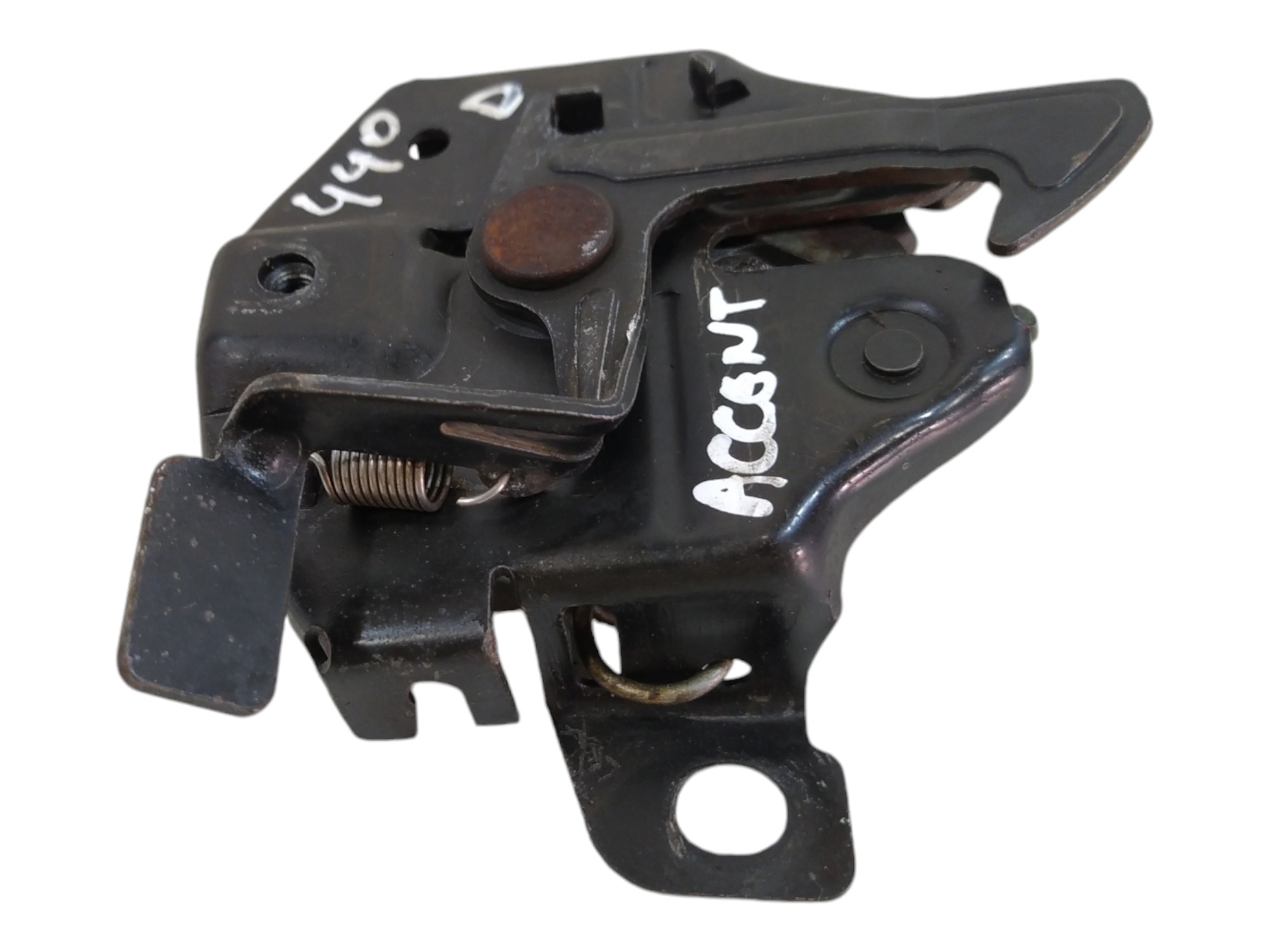 Fechadura Capô Dianteiro Hyundai Accent 1995 1996 A 1999 3
