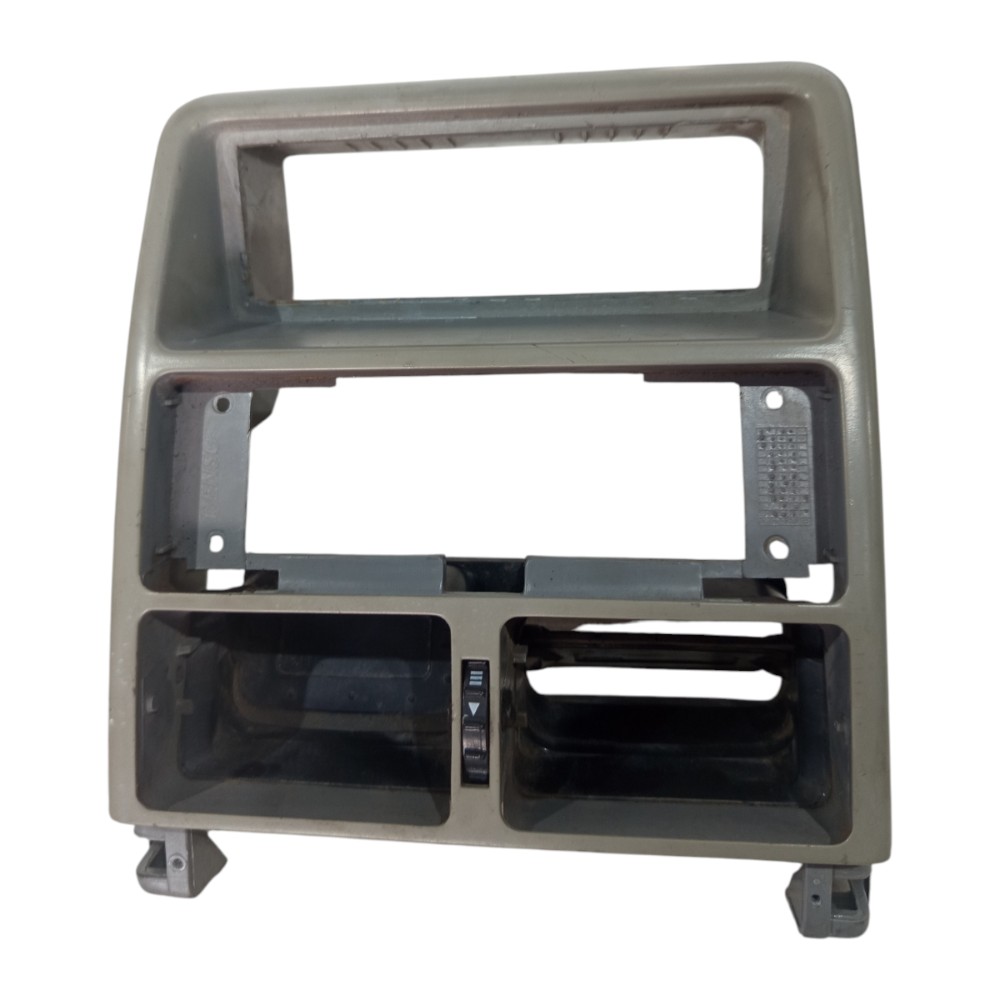 Moldura Central Rádio Difusor Fiat Uno Fire 1.0 8v 1994 A 13 Cinza 6