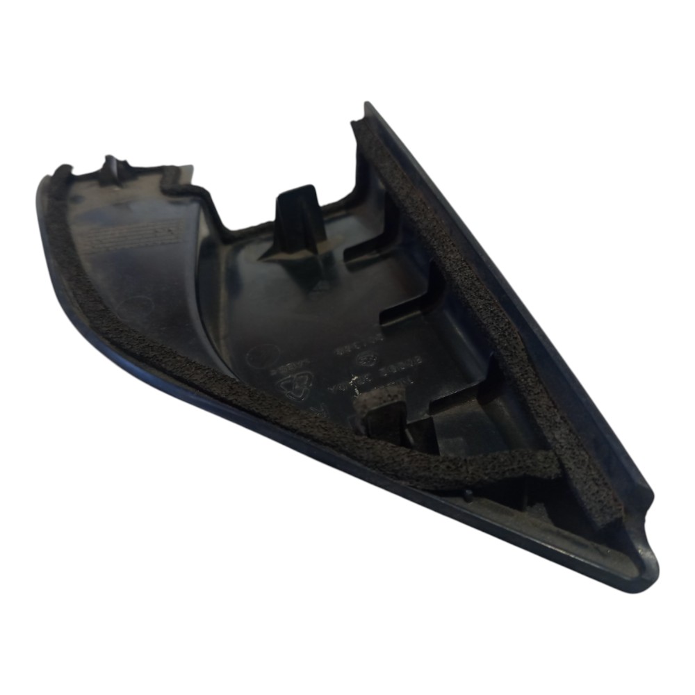 Moldura Interno Retrovisor Ld Nissan Versa 2012 A 2017 Preto 5