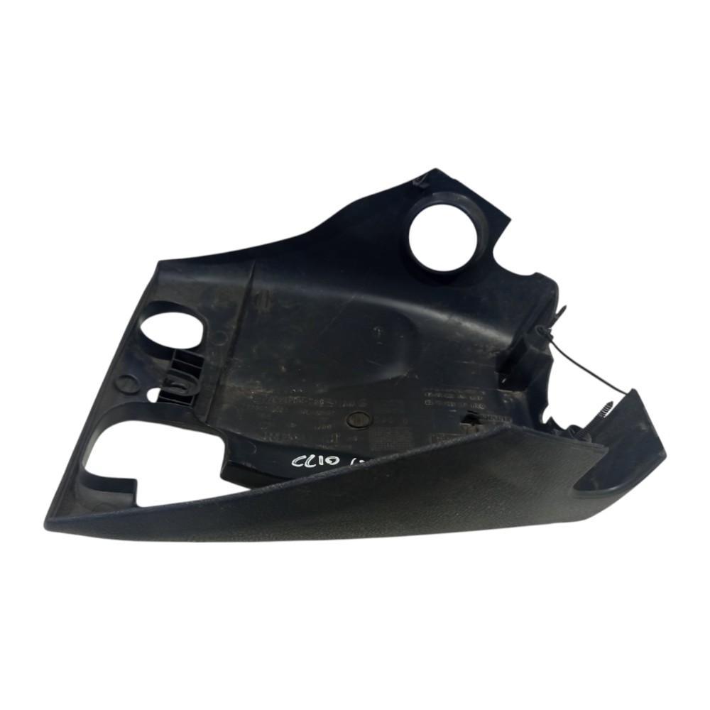 Moldura Inferior Chave Seta Direção Renault Clio 2001 A 2008 Preto 6