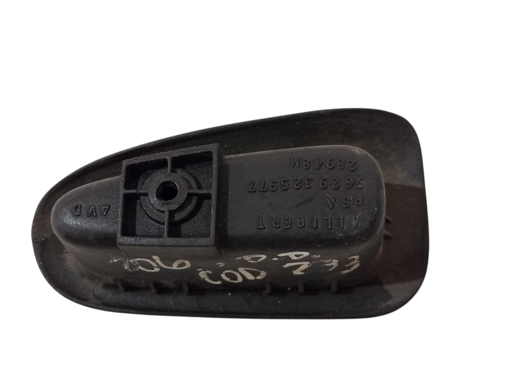 Puxador Interno Porta Dianteiro Ld Pegeout 206 2000 A 2008 Preto 5