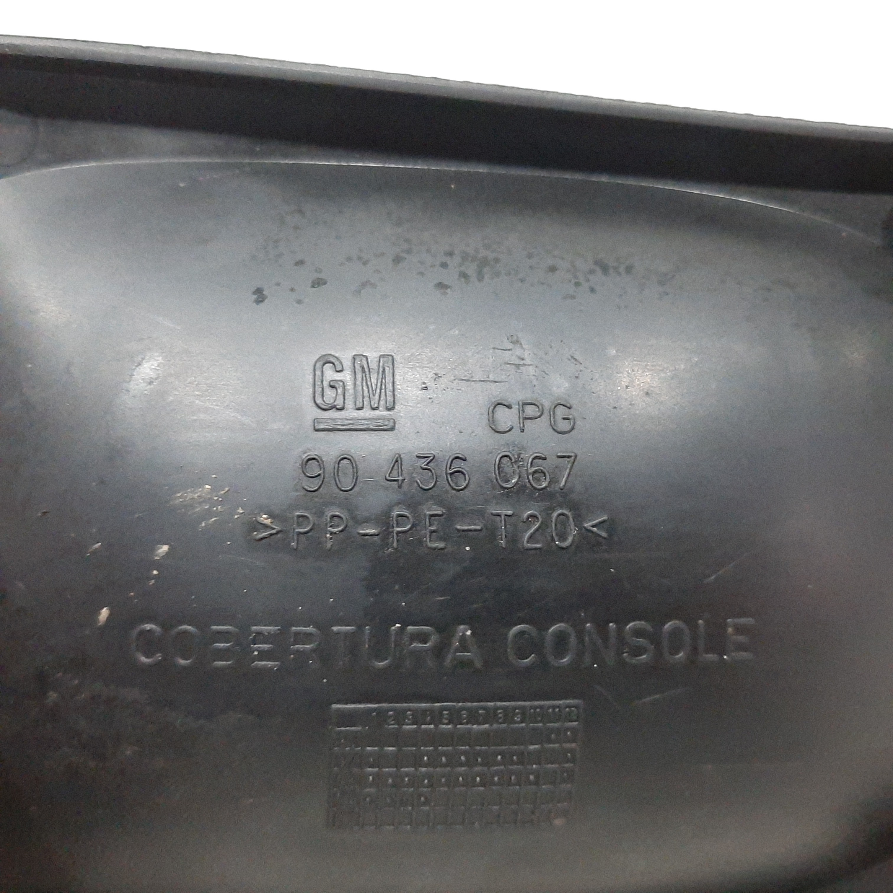 Acabamento Tampa Console Central Gm Vectra 1997 1998 A 2005 7