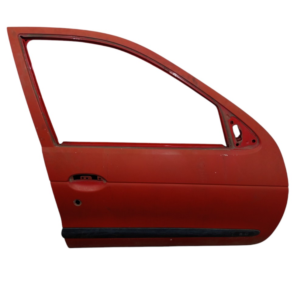Porta Dianteira Direita Megane 1998 A 2003  Dianteira Direito Vermelho 3