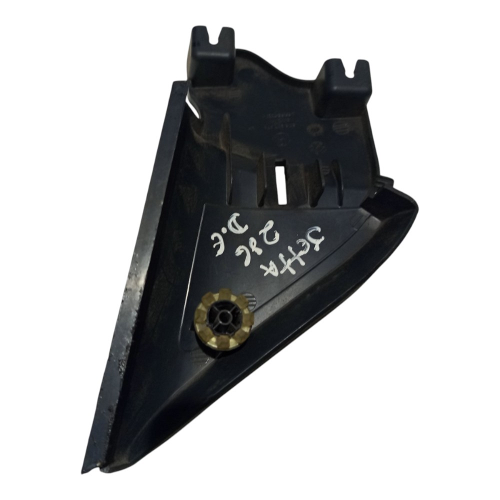 Moldura Interno Retrovisor Esquerdo Vw Jetta 2011 A 2018 Le Preto 3
