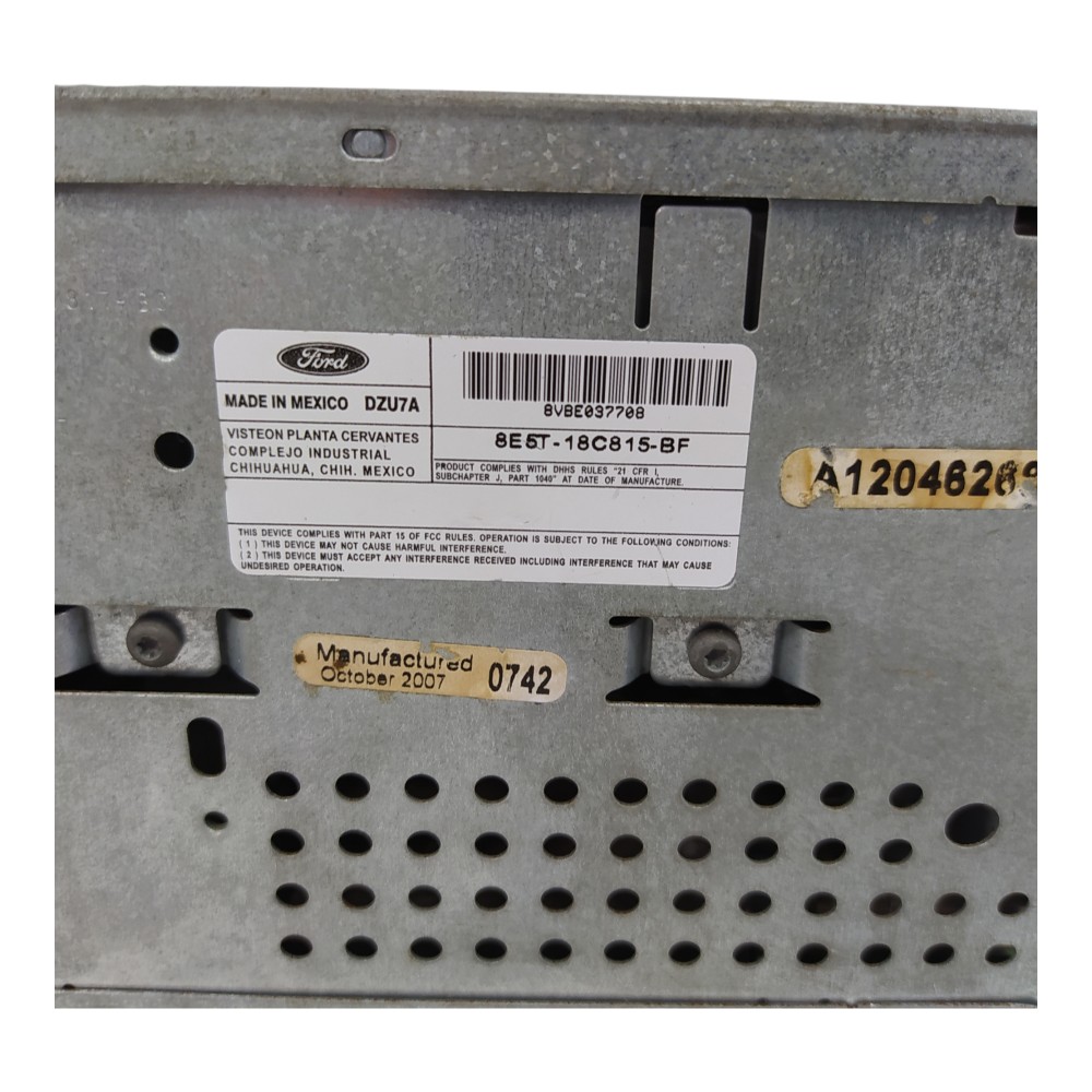 Aparelho Som Cd Player Ford Fusion 2006 A 2009 8e5t18c815bf 7