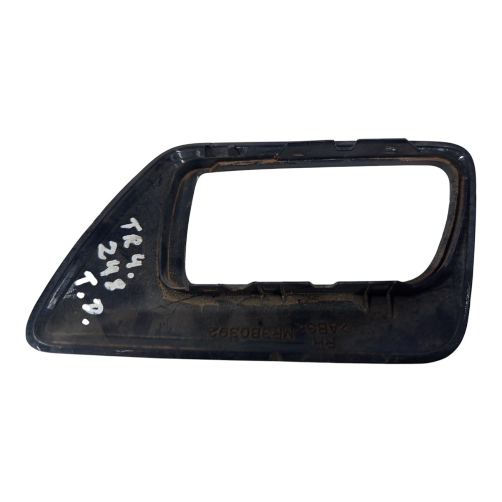 Moldura Maçaneta Interna Dir Mitsubishi Tr4 2008 2009 A 2015 Preto 3