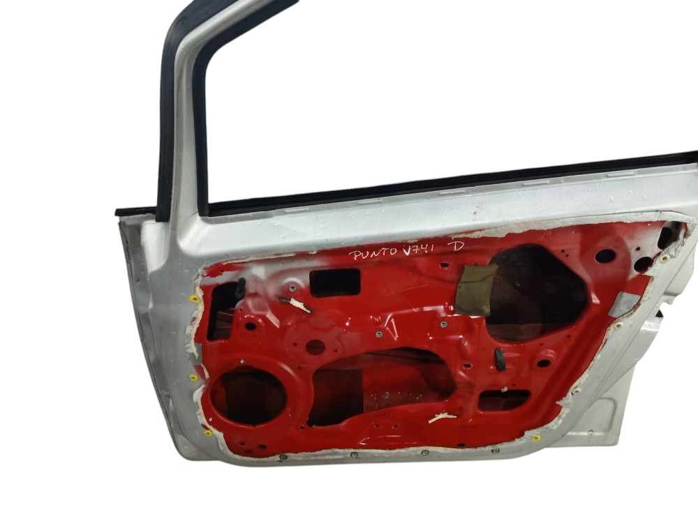 Porta Dianteira Direita Fiat Punto 2008 2009 2010 A 2012  Dianteira Direito Prateado 5