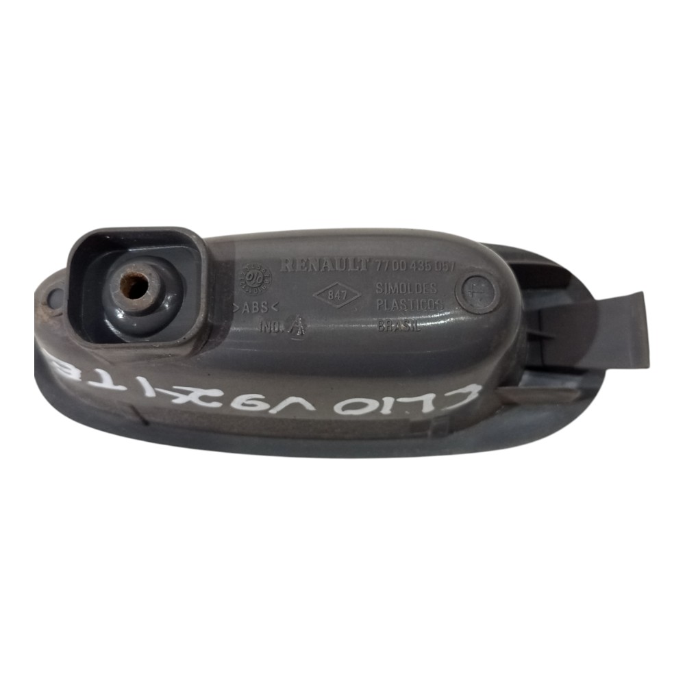 Puxador Interno Porta Traseiro Le Renault Clio 1999 A 2016 Cinza 3