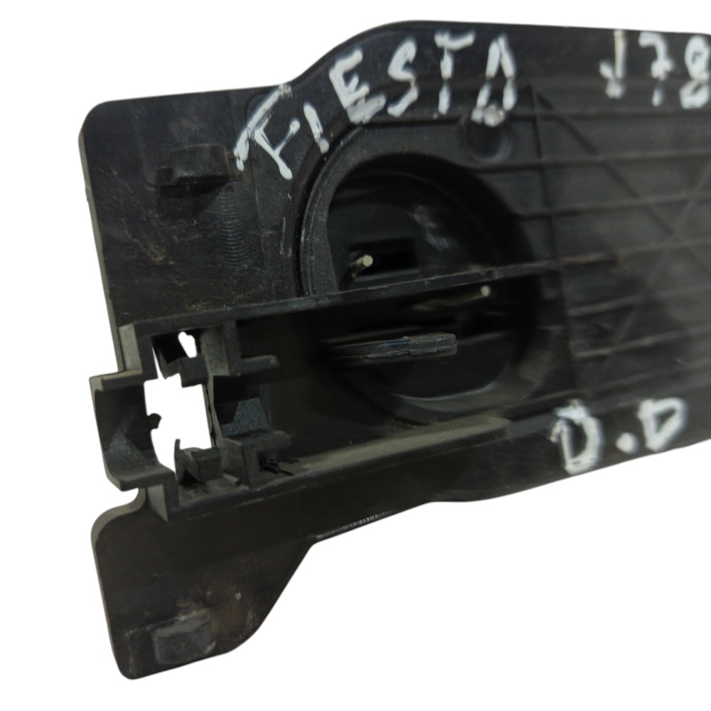 Maçaneta Interna Dianteira Direita Ford Fiesta 2003 A 2014 Preto Dianteira 6