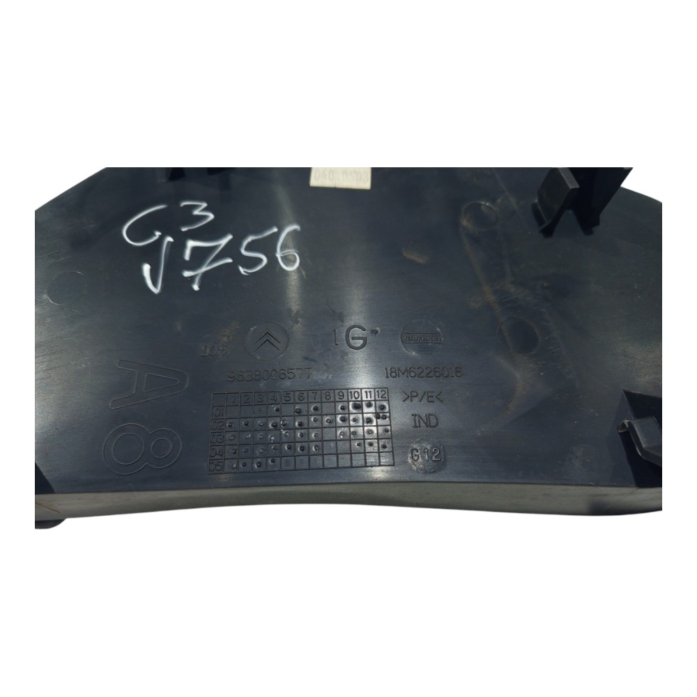 Acabamento Painel Lateral Esquerdo Mo Citroen C3 2003 A 2012 4