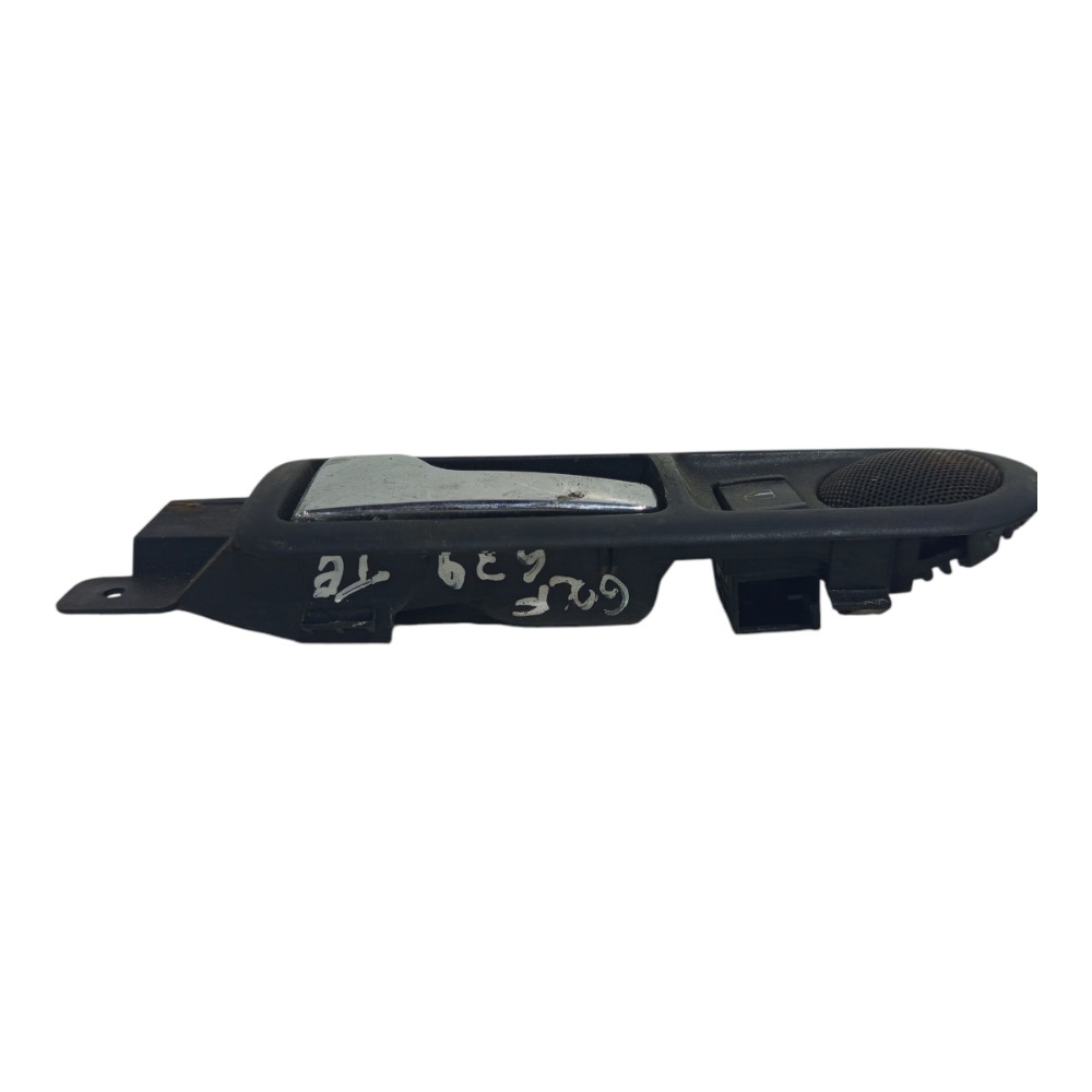 Maçaneta Interna Traseiro Vw Bora Golf 1998 1999 A 2008 Preto E Cromado Traseira 6