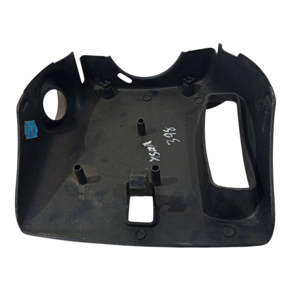 Moldura Inferior Chave Seta Direção Citroen Xsara 99 A 2007 Preto 4