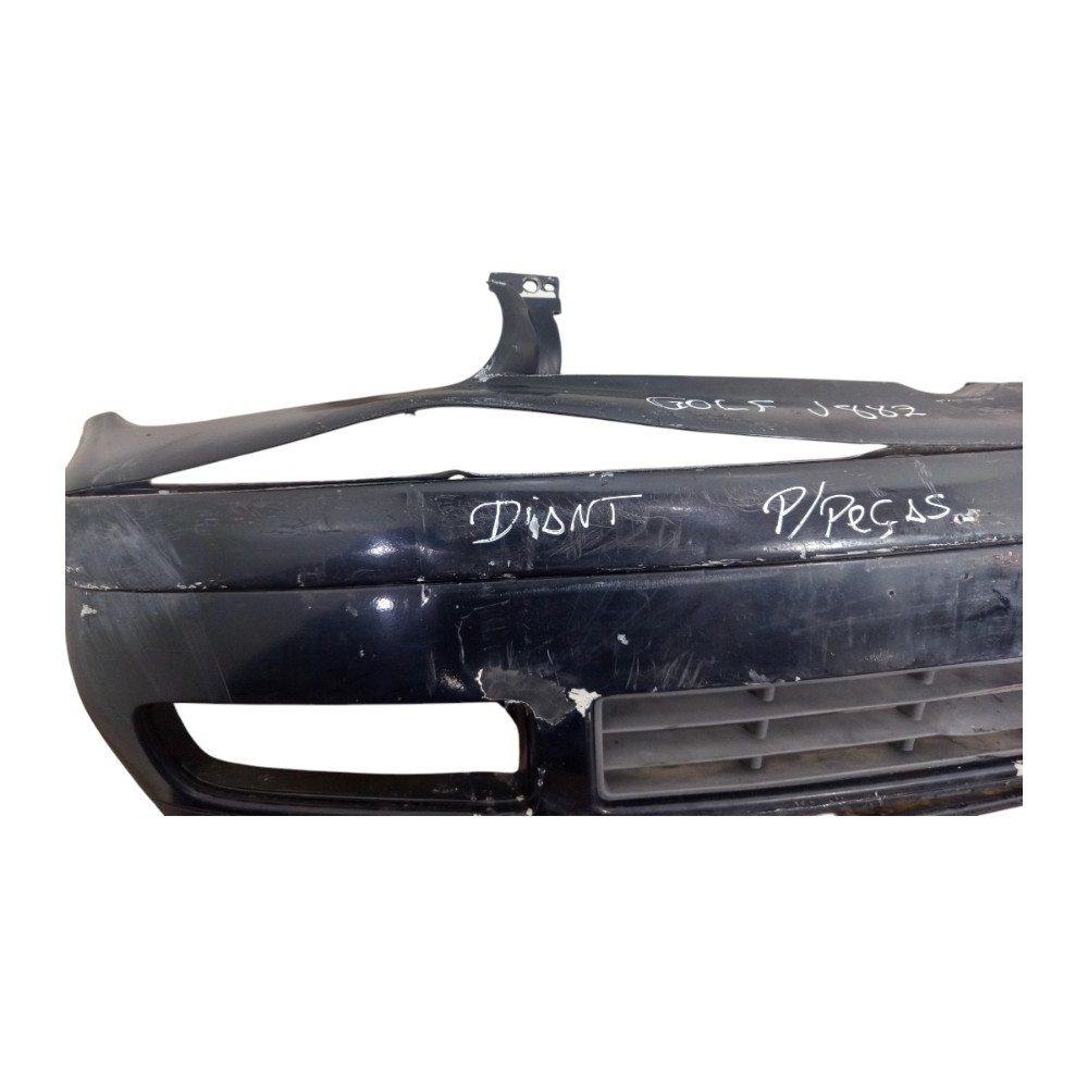 Parachoque Dianteiro Volkswagen Golf 1998 1999 A 2006 Avaria Preto 3