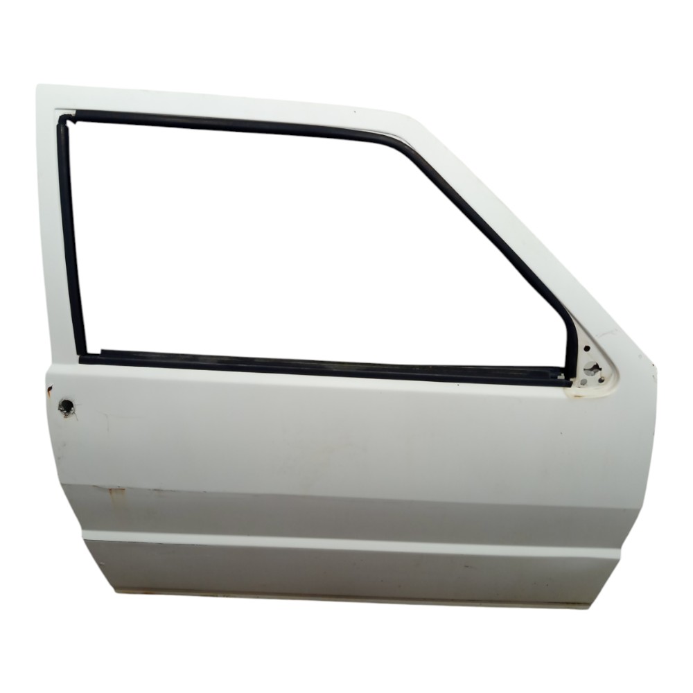 Porta Dianteira Direita Fiat Uno Fire 2004 A 2013 Detalhes Dianteira Direita Branca 1