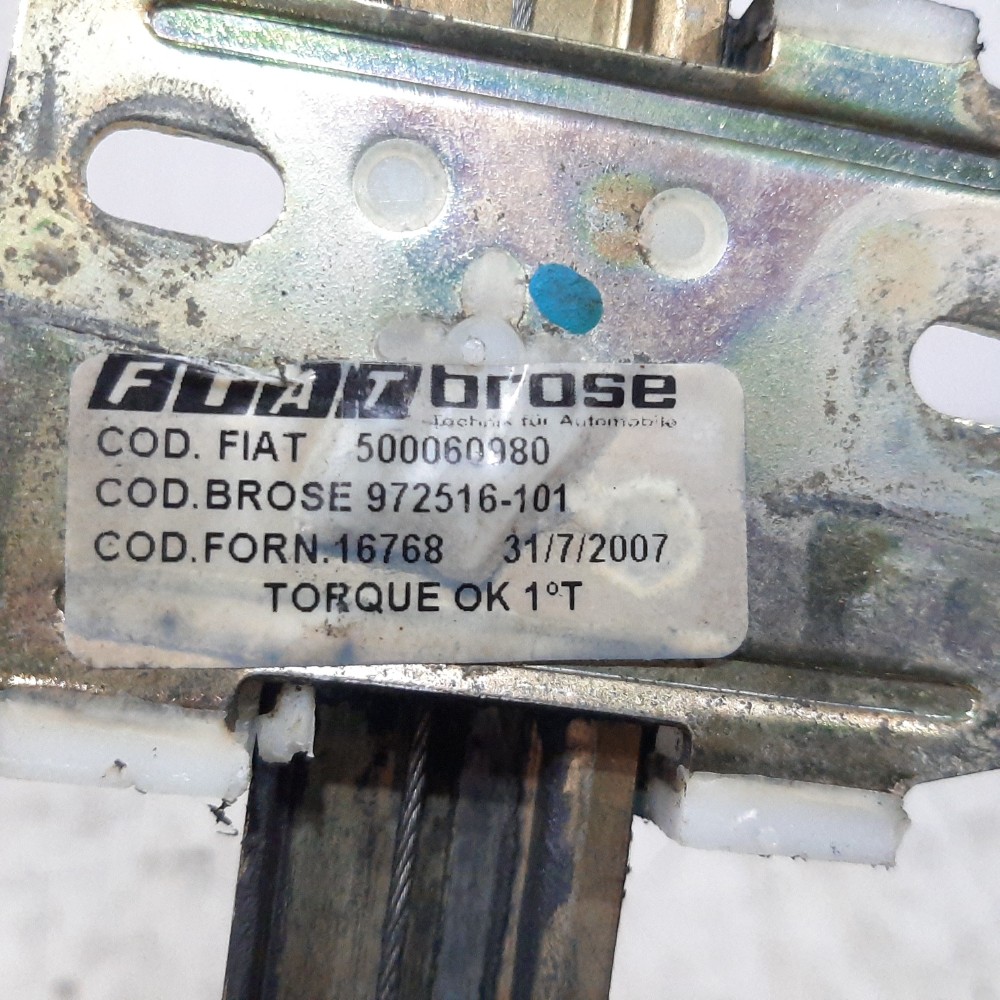 Maquina De Vidro Dianteiro Direito Fiat Uno 2007 2008 A 2012 7