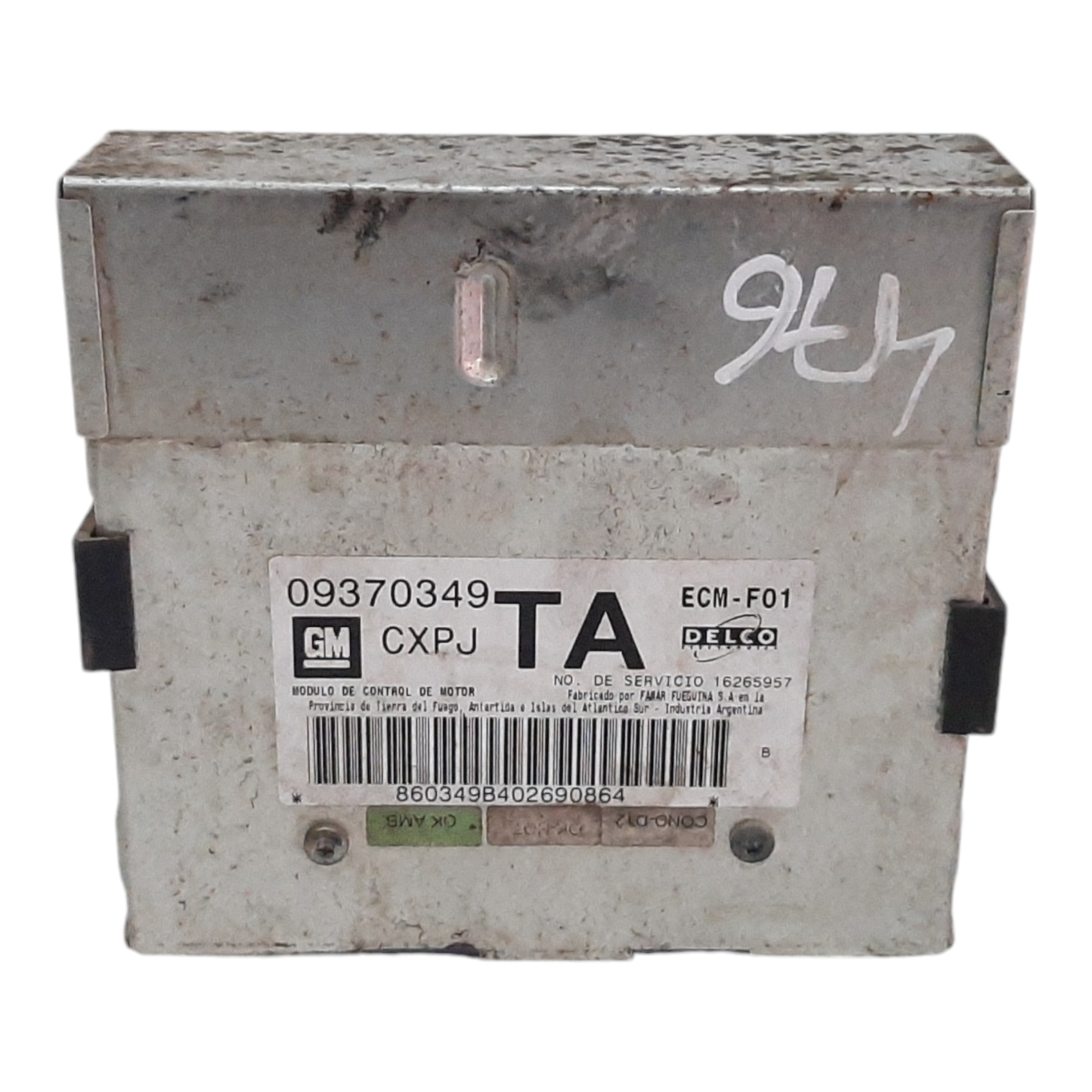 Módulo Injeção Gm Corsa 1.0 Mpfi 1997 A 2002 Bloq. 16265957 4