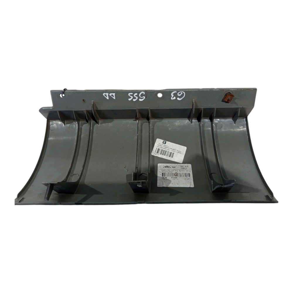 Painel Tampa Falsa Cinza Gol Saveiro Parati G3 1999 A 2005 Cinza Flanel 6