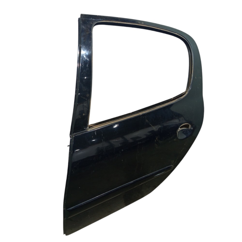 Porta Traseira Esquerda Peugeot 206 2000 A 2012 Traseira Esquerda Preto 3