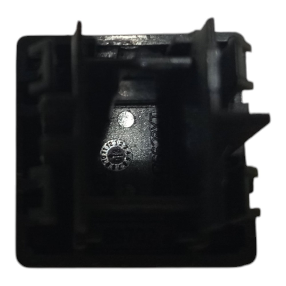 Tampa Cega Botão Fake Painel Citroen C4 Pallas 2007 A 2013 Preto 4