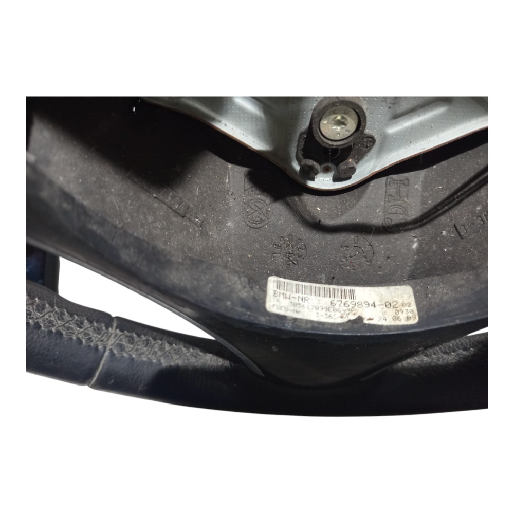 Volante Direção Comandos Estereo Bmw X1 2010 A 2015 Detalhes Preto 9