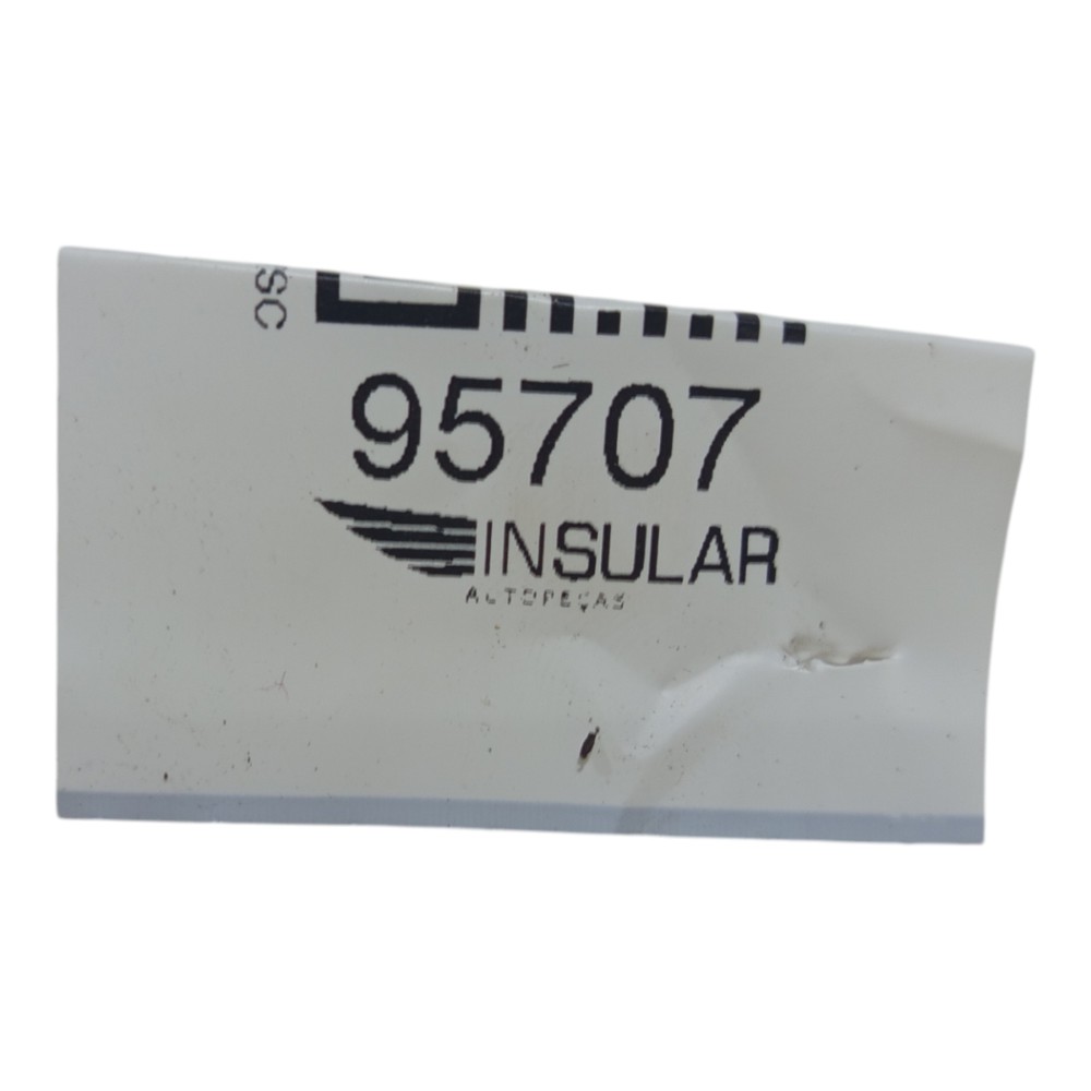 Moldura Acabamento Superior Esq Central Vw Gol 1999 A 2005 Branco 9